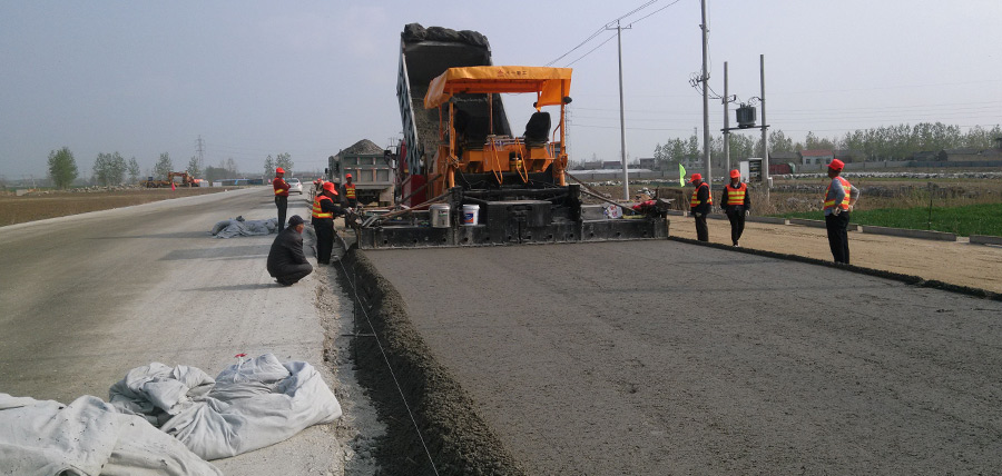徐州建通路面工程機械有限公司施工案例